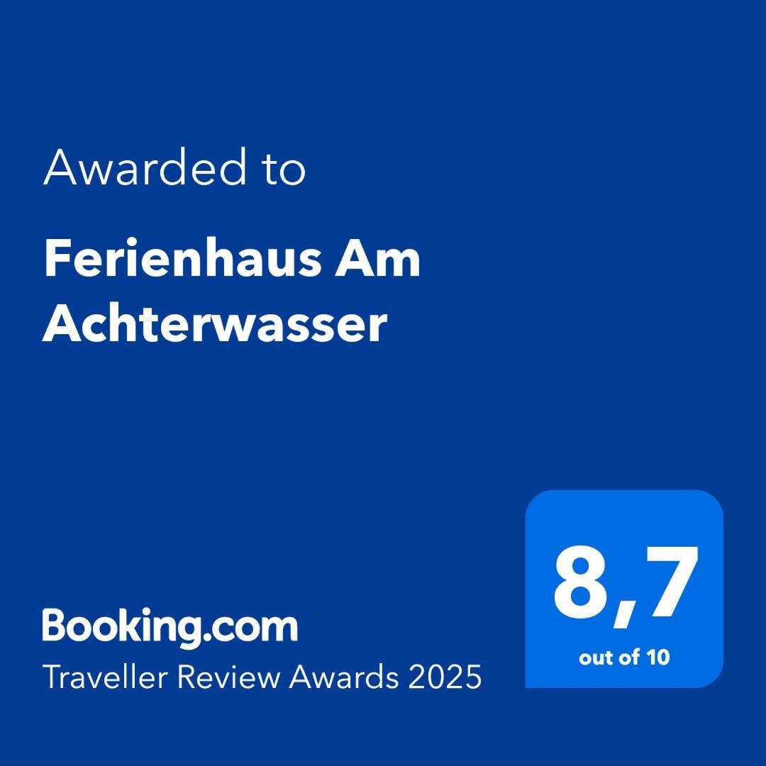 Ferienhaus Am Achterwasser Uckeritz Dış mekan fotoğraf